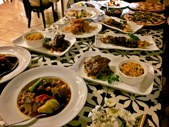 gastronomic indulgence at  La Terraza in Montebello Villa Hotel, Cebu's only Garden Hotel