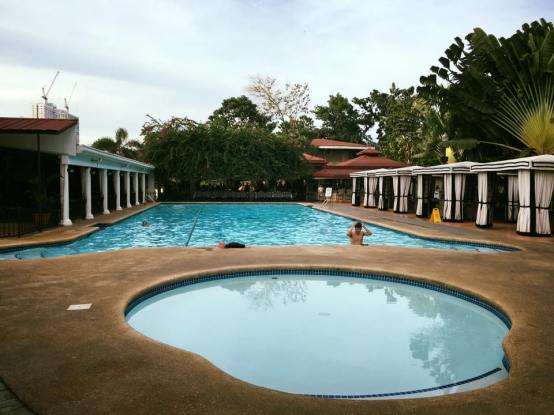 Plunge into the iconic pool and cabanas of Montebello Villa Hotel