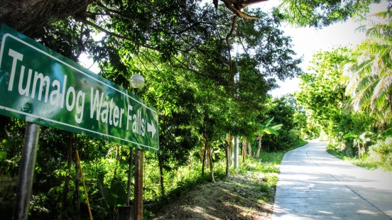 The fun starts here! You can see this signage along the Oslob National Highway. 